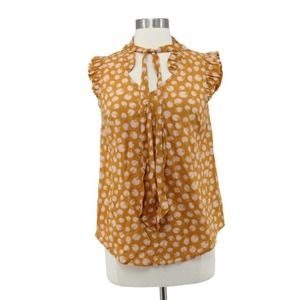 Anthropologie Odille Floral Blouse